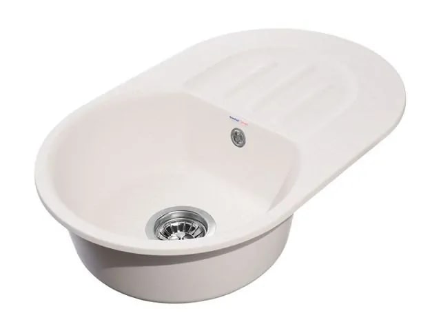 картинка Мойка для кухни Granfest-Smart SM685L белый 