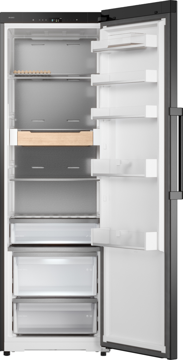картинка Полувстраиваемый холодильник Asko RFR586KNCB1 черный 