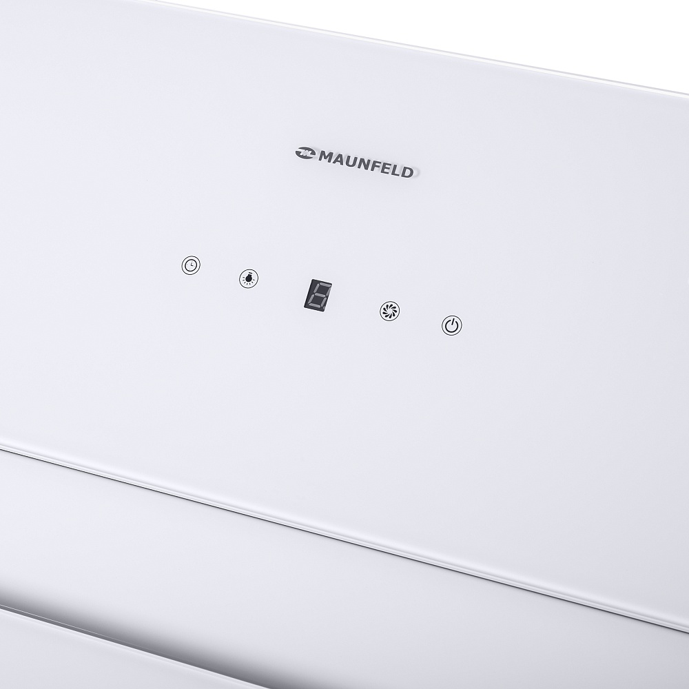 картинка Кухонная вытяжка Maunfeld MERSEY 60 INOX GLASS WHITE 