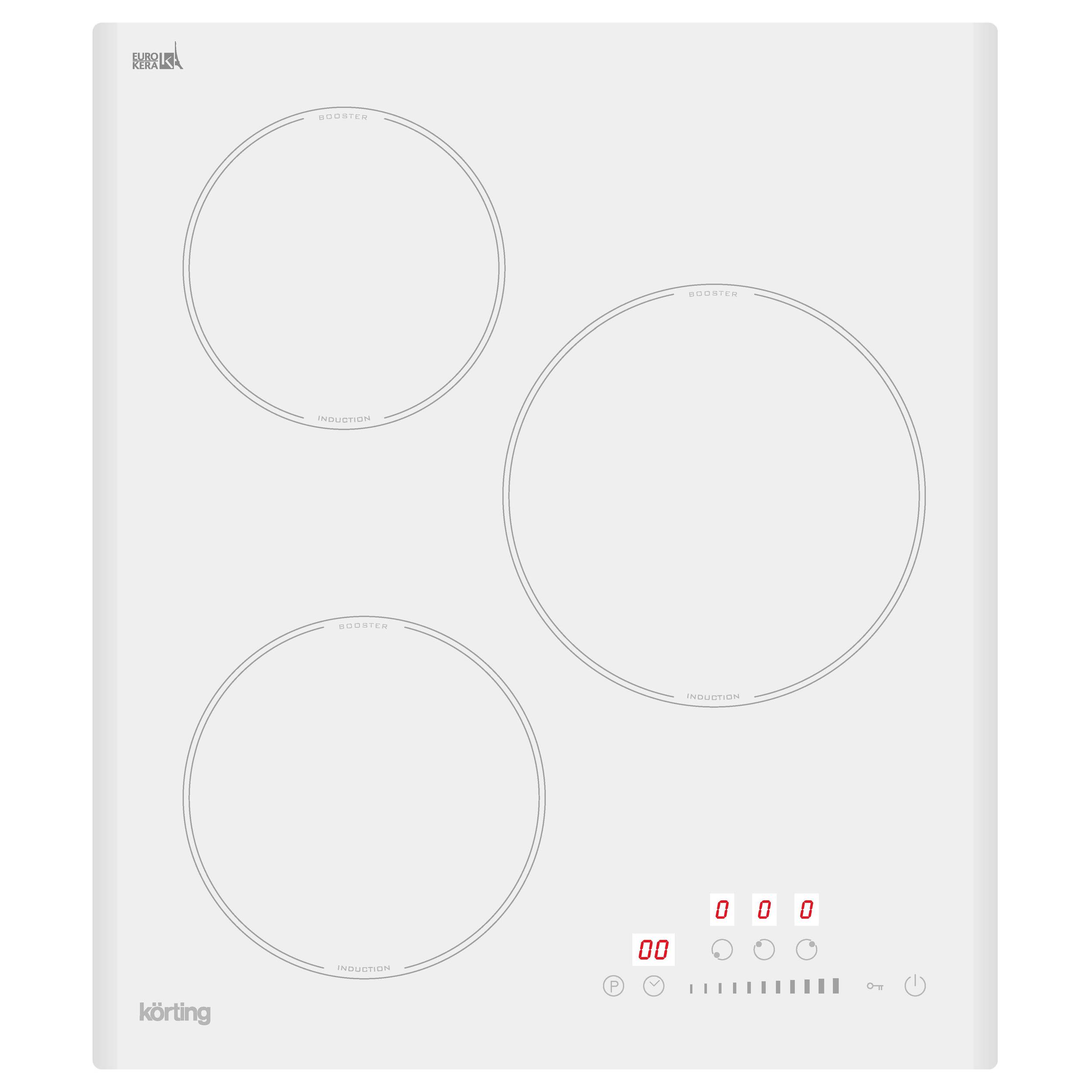 картинка Индукционная варочная панель Korting HI 43053 BW 