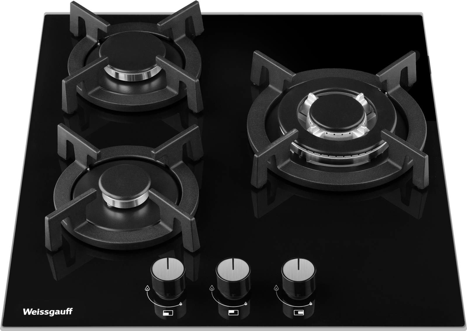 картинка Газовая варочная панель Weissgauff HG 430 BGV 