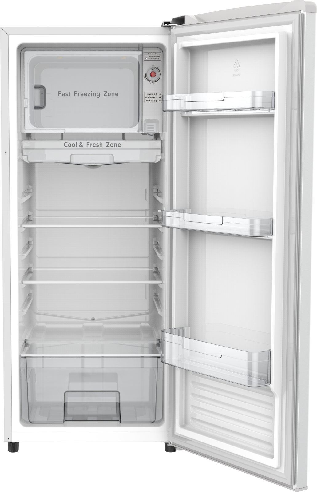 картинка Отдельностоящий холодильник Weissgauff WRK 1275 DeFrost White 