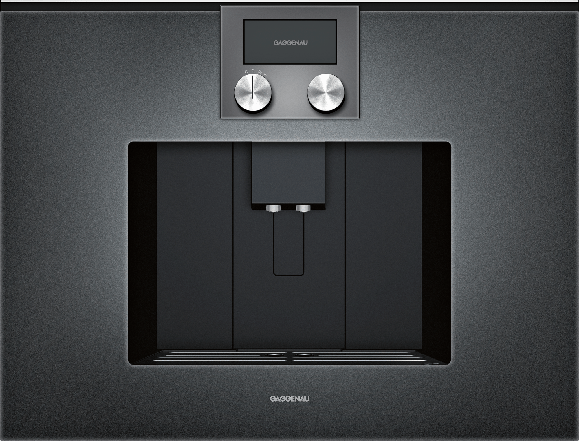 картинка Кофемашина встраиваемая Gaggenau CMP250102 черная 