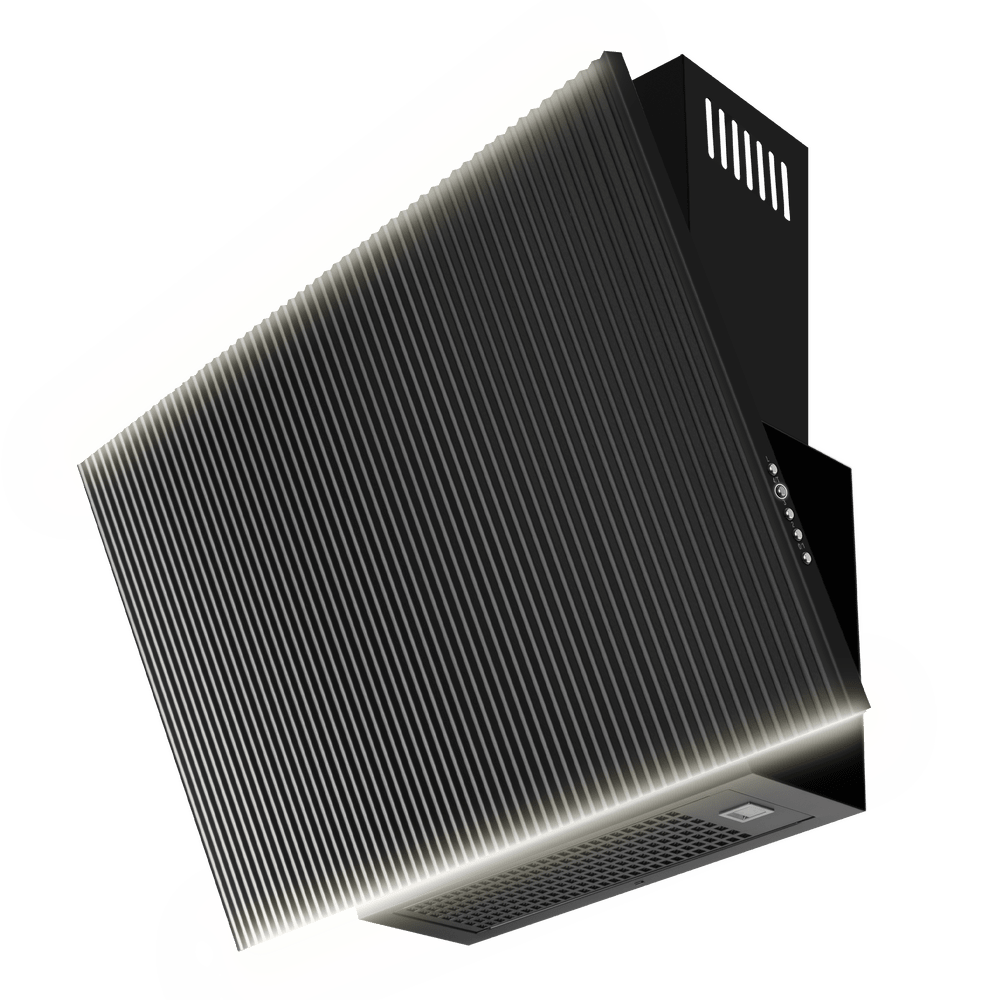 картинка Кухонная вытяжка Maunfeld FRANTA 90 черная 