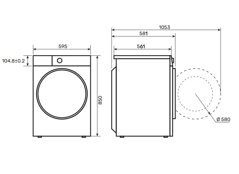 картинка Сушильная машина Kuppersberg DM 561 GR 