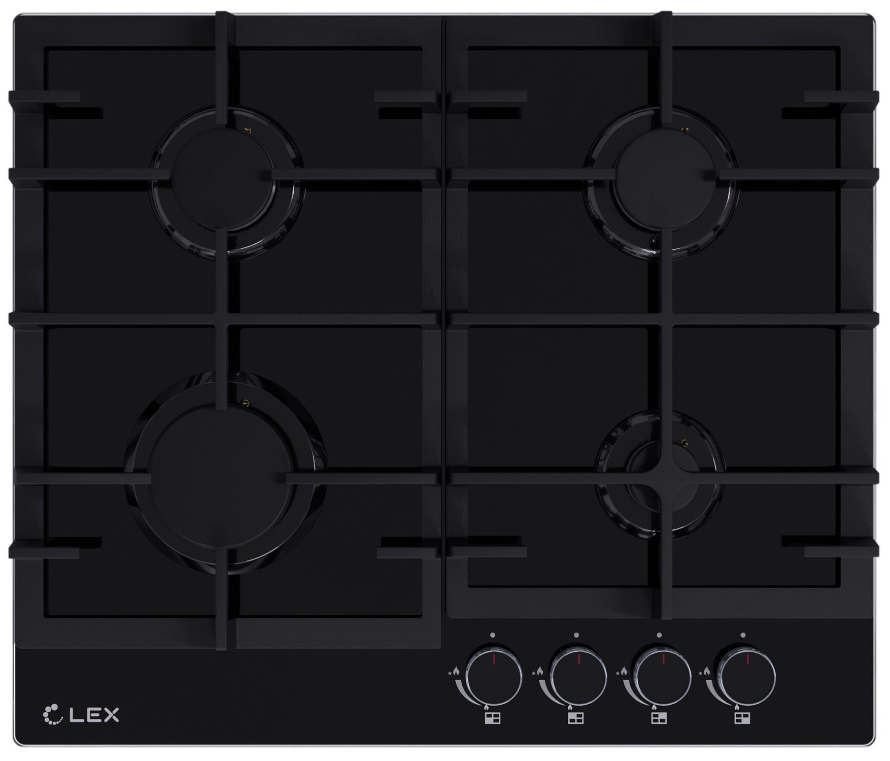 картинка |Discount| Газовая варочная панель Lex GVG 642A BBL 