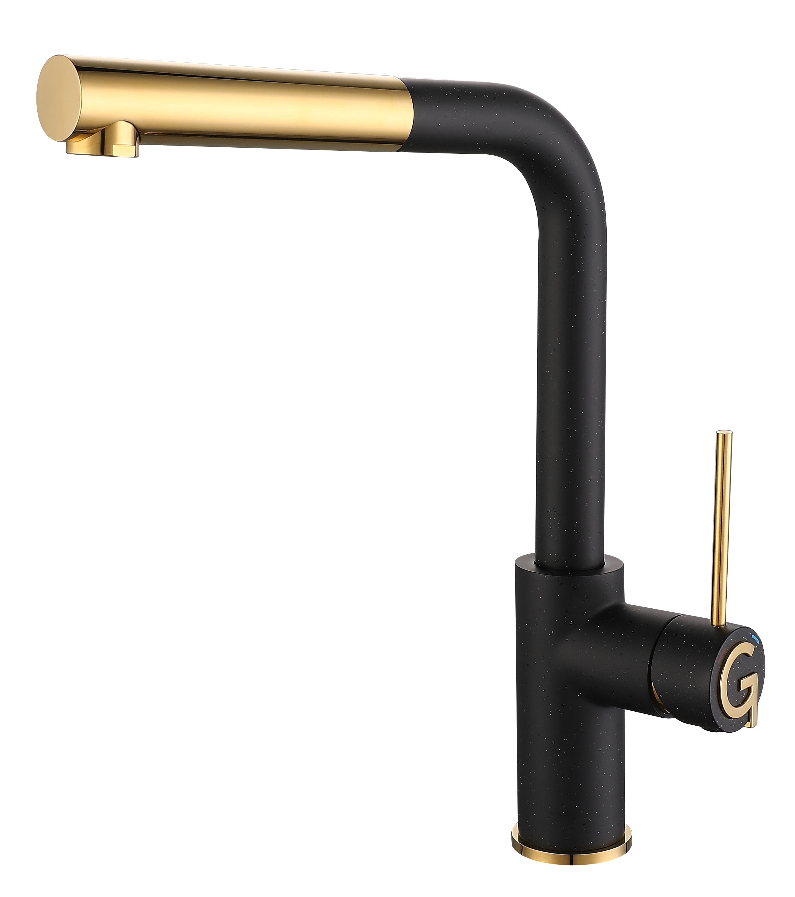 картинка Смеситель Rivelato Albano 1573503 nero/oro 