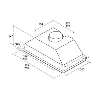 картинка Кухонная вытяжка Jetair VIERA LUX WH/A/52 