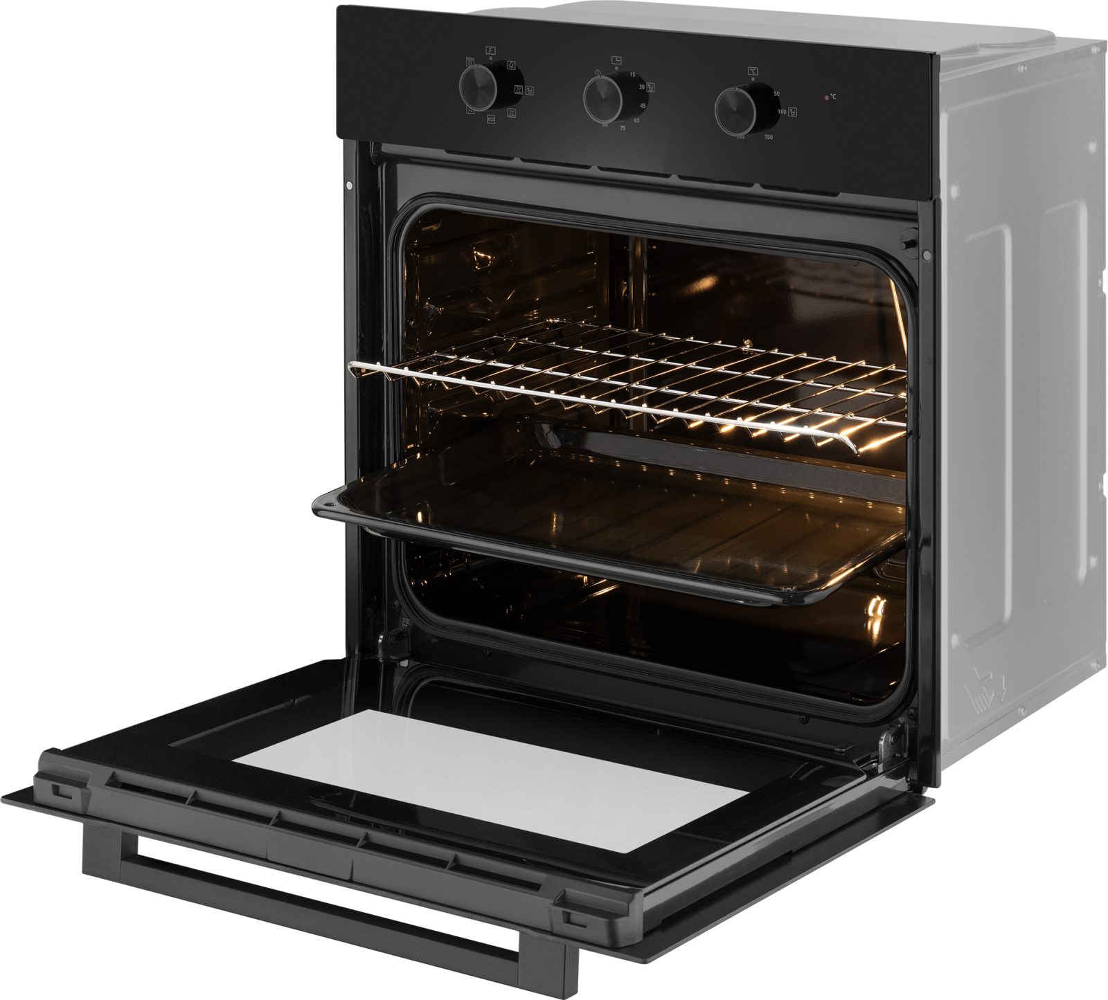 картинка Электрический духовой шкаф Weissgauff EOM 19 MB Black Edition 