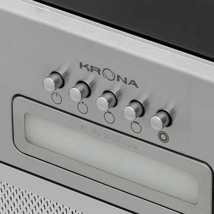 картинка Кухонная вытяжка Krona AMELI LIGHT 600 INOX PB  картинка Кухонная вытяжка Krona AMELI LIGHT 600 INOX PB