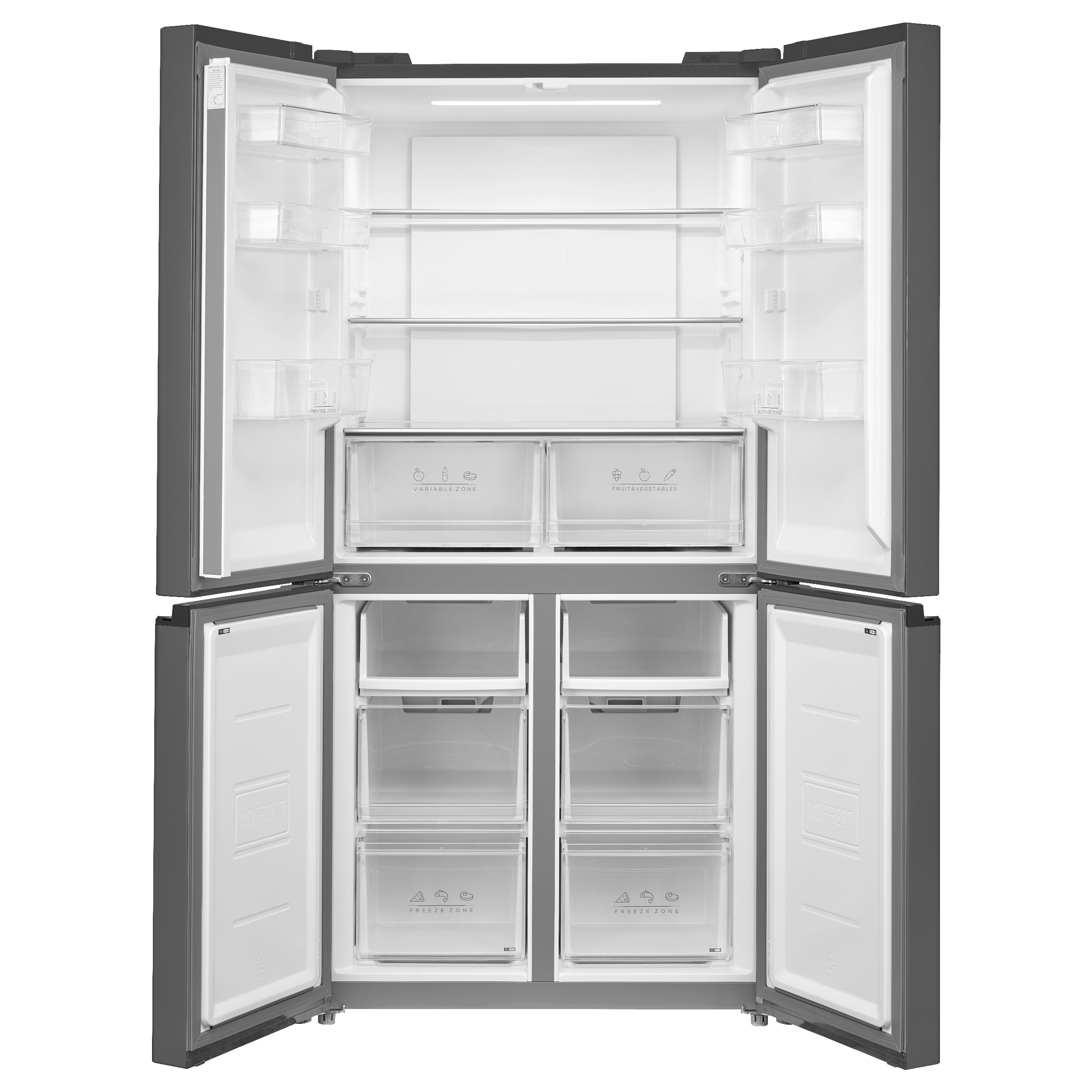 картинка Отдельностоящий холодильник Korting KNFM 84177 GW 