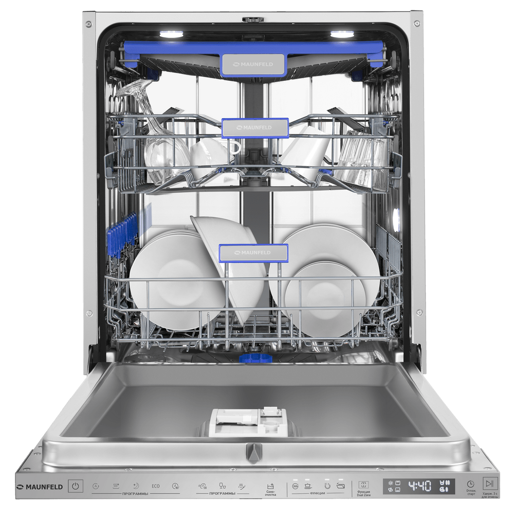 картинка Посудомоечная машина Maunfeld MLP60330T Smart Beam Inverter 