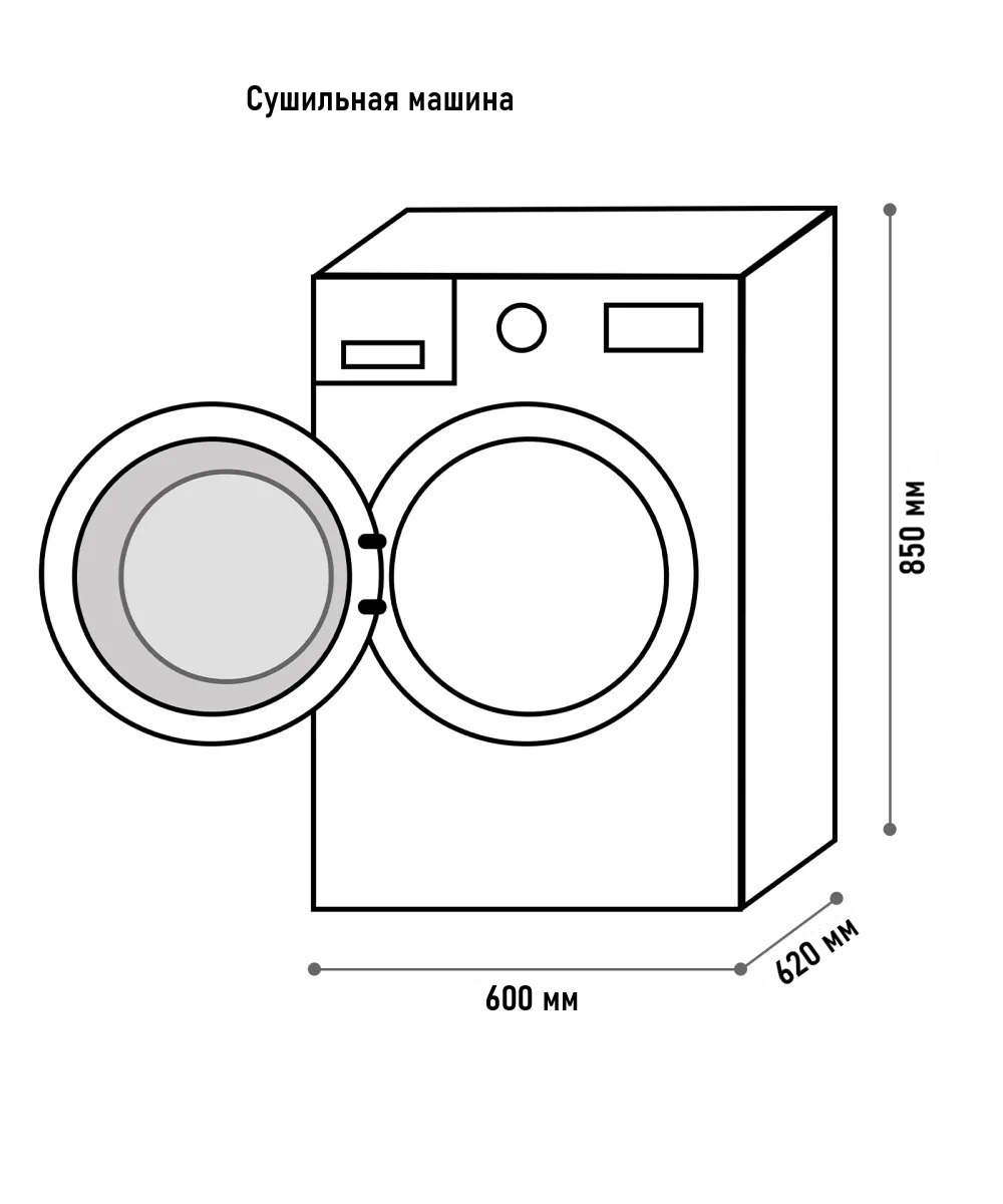 картинка Сушильная машина Kuppersberg DM 590 GR 