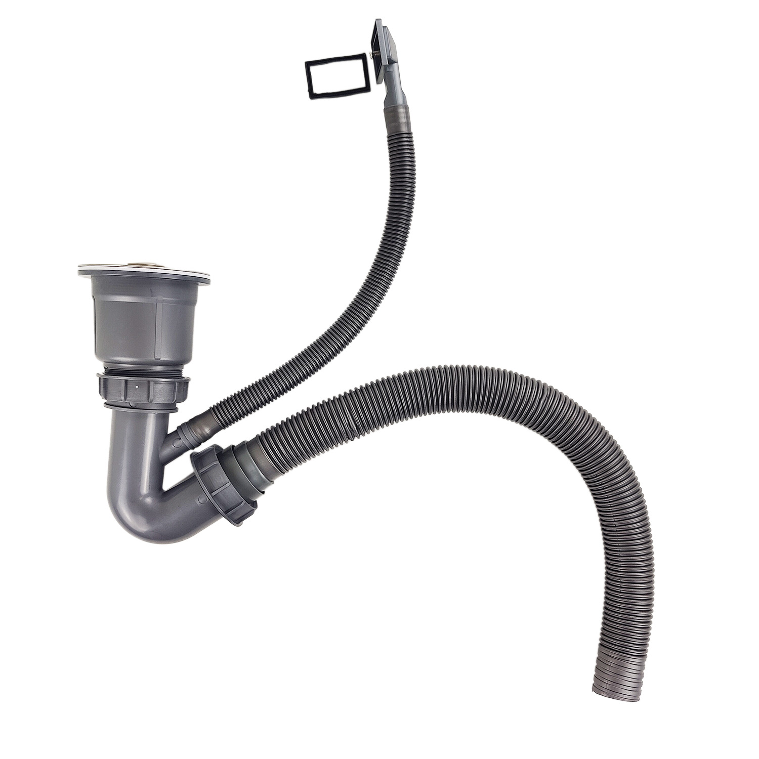 картинка Комплект мойка и смеситель Gerda 6045 S+SM.Satin 