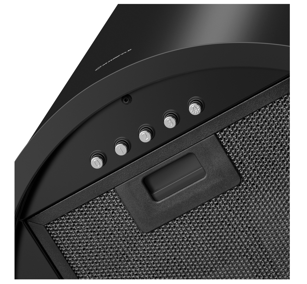 картинка Кухонная вытяжка Maunfeld LEE PUSH 397 ЧЁРНЫЙ 