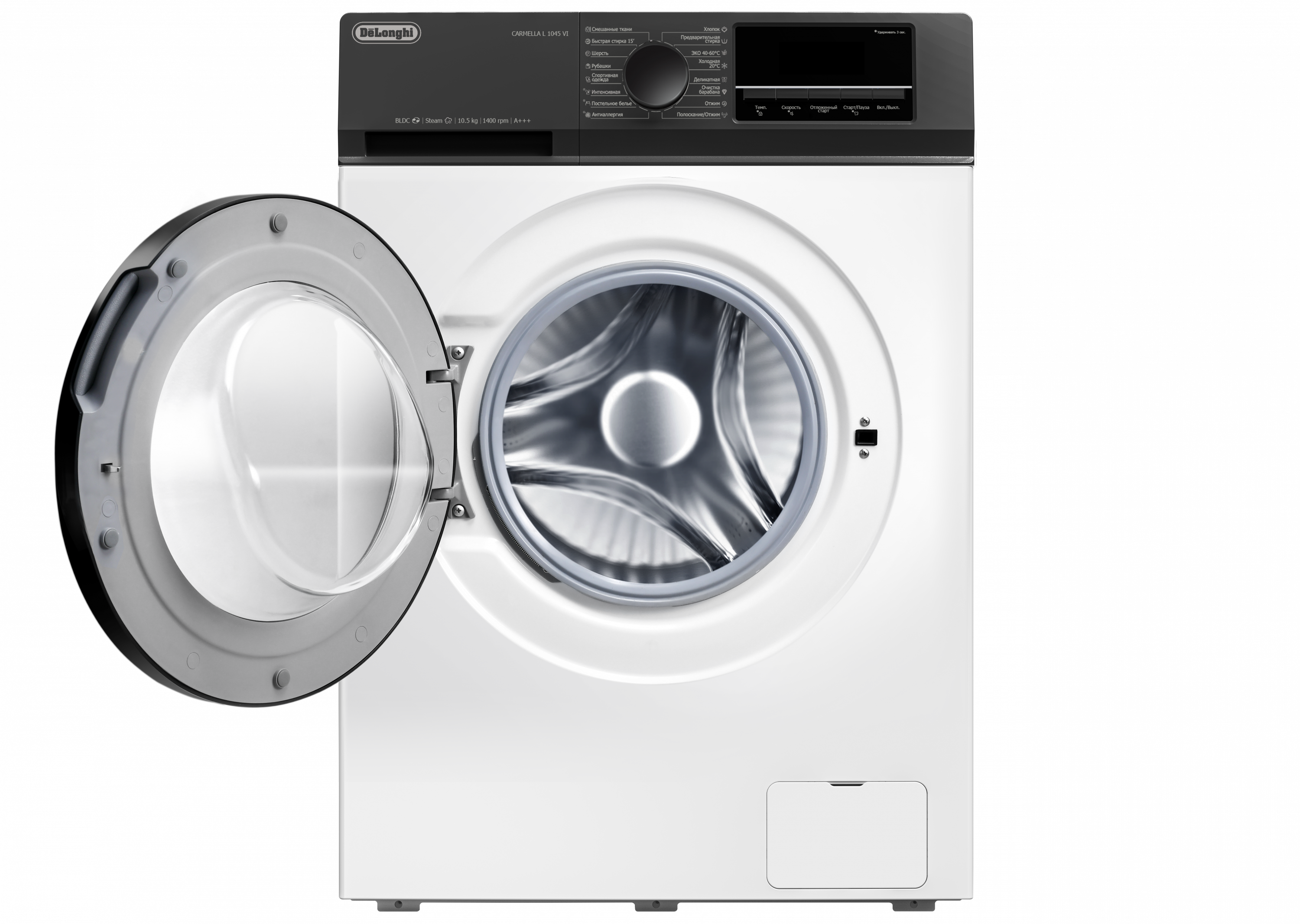 картинка Стиральная машина с паром Delonghi CARMELLA L 1045 VI 