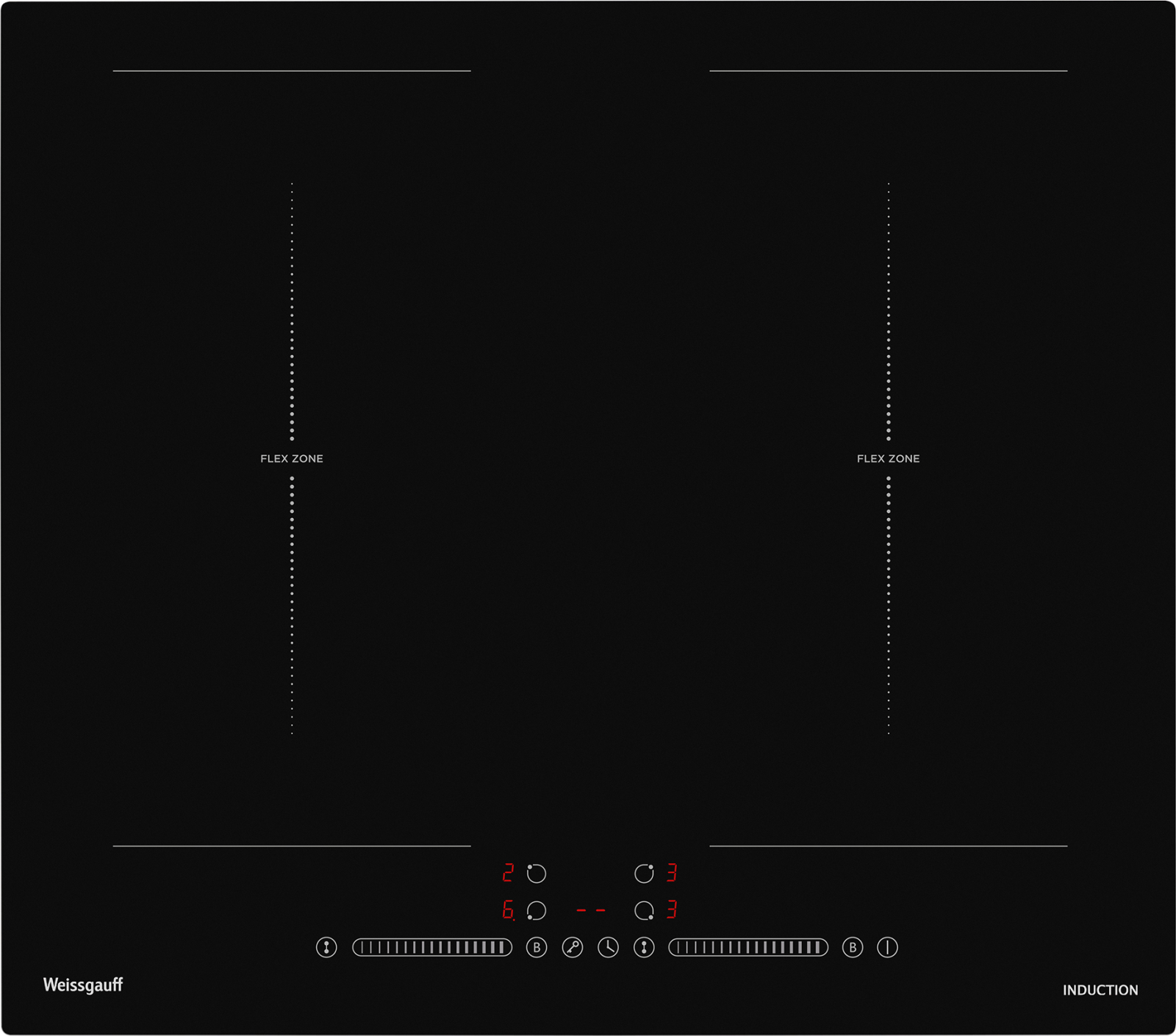 картинка Индукционная варочная панель Weissgauff HI 642 BSCM 