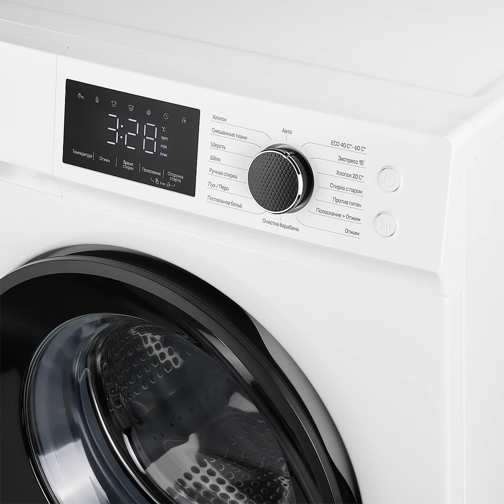картинка Стиральная машина с паром Monsher MWM 500 BLANC  картинка Стиральная машина с паром Monsher MWM 500 BLANC