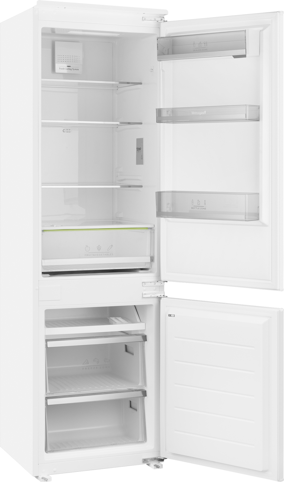картинка Встраиваемый холодильник Weissgauff WRKI 178 Total NoFrost 