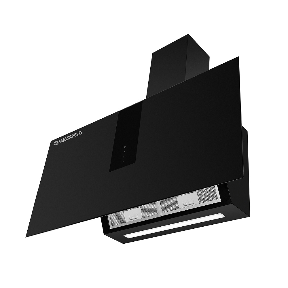 картинка Кухонная вытяжка Maunfeld AURORA 90 BLACK  картинка Кухонная вытяжка Maunfeld AURORA 90 BLACK