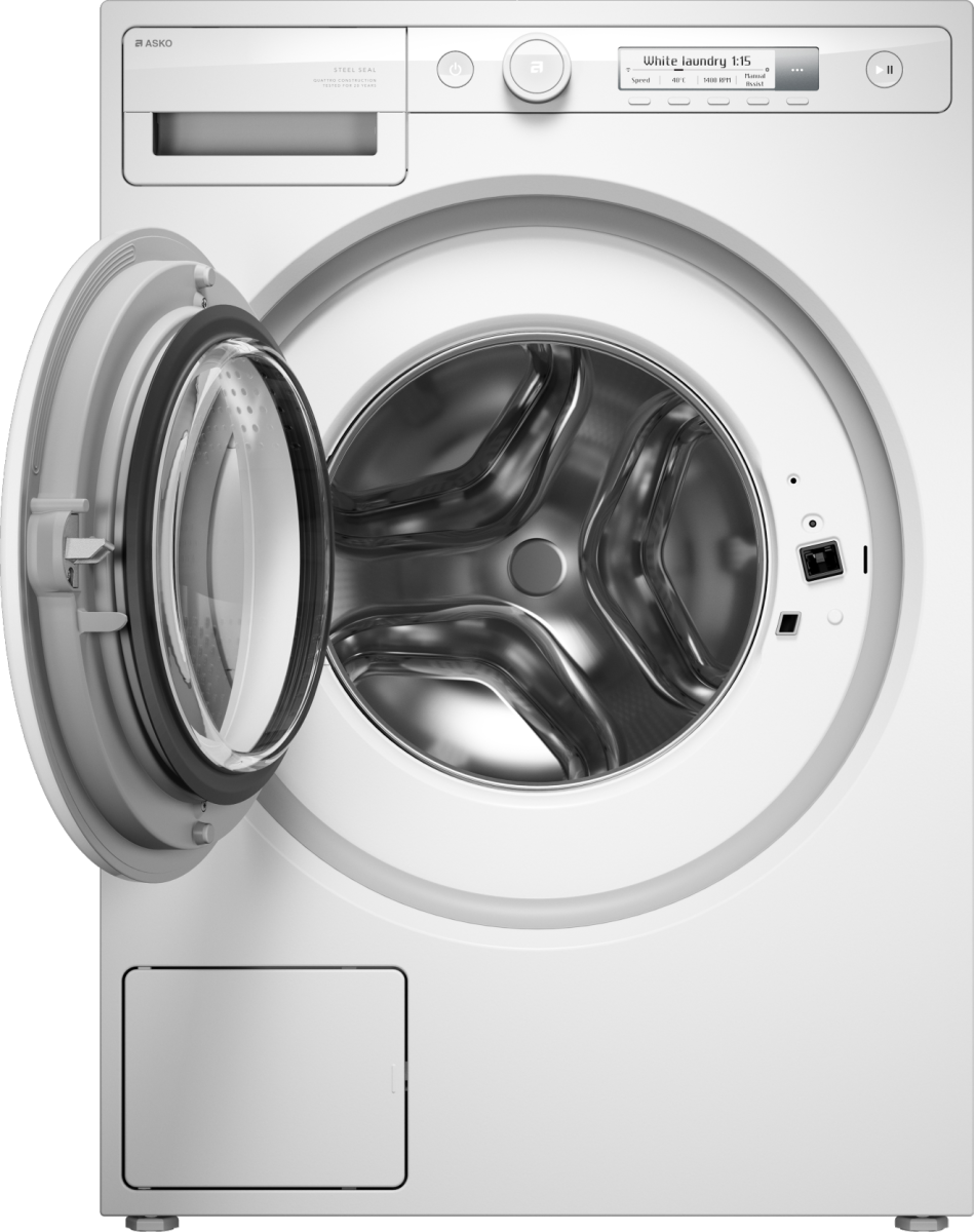 картинка Стиральная машина с паром Asko W1094W белый  картинка Стиральная машина с паром Asko W1094W белый