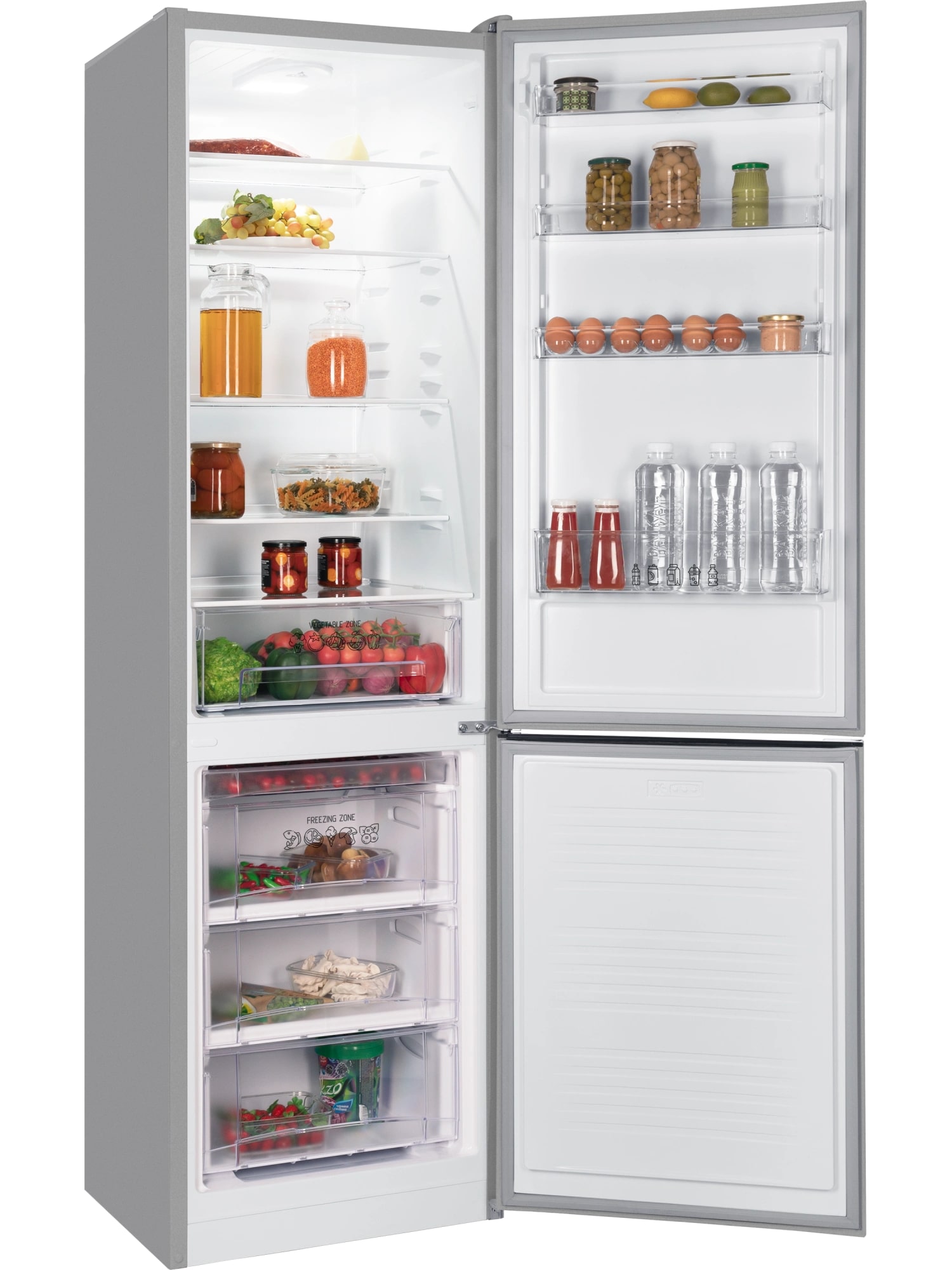 картинка Отдельностоящий холодильник Nord NRB 164NF S серебро 