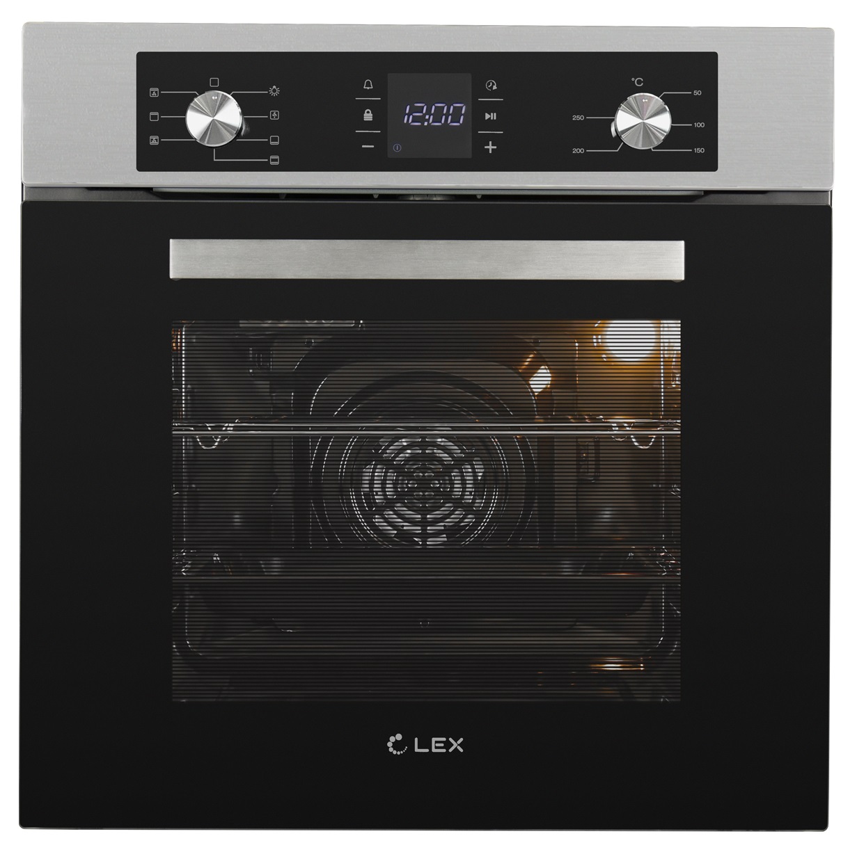 картинка Духовой шкаф Lex EDM 071 IX нержавеющая сталь 