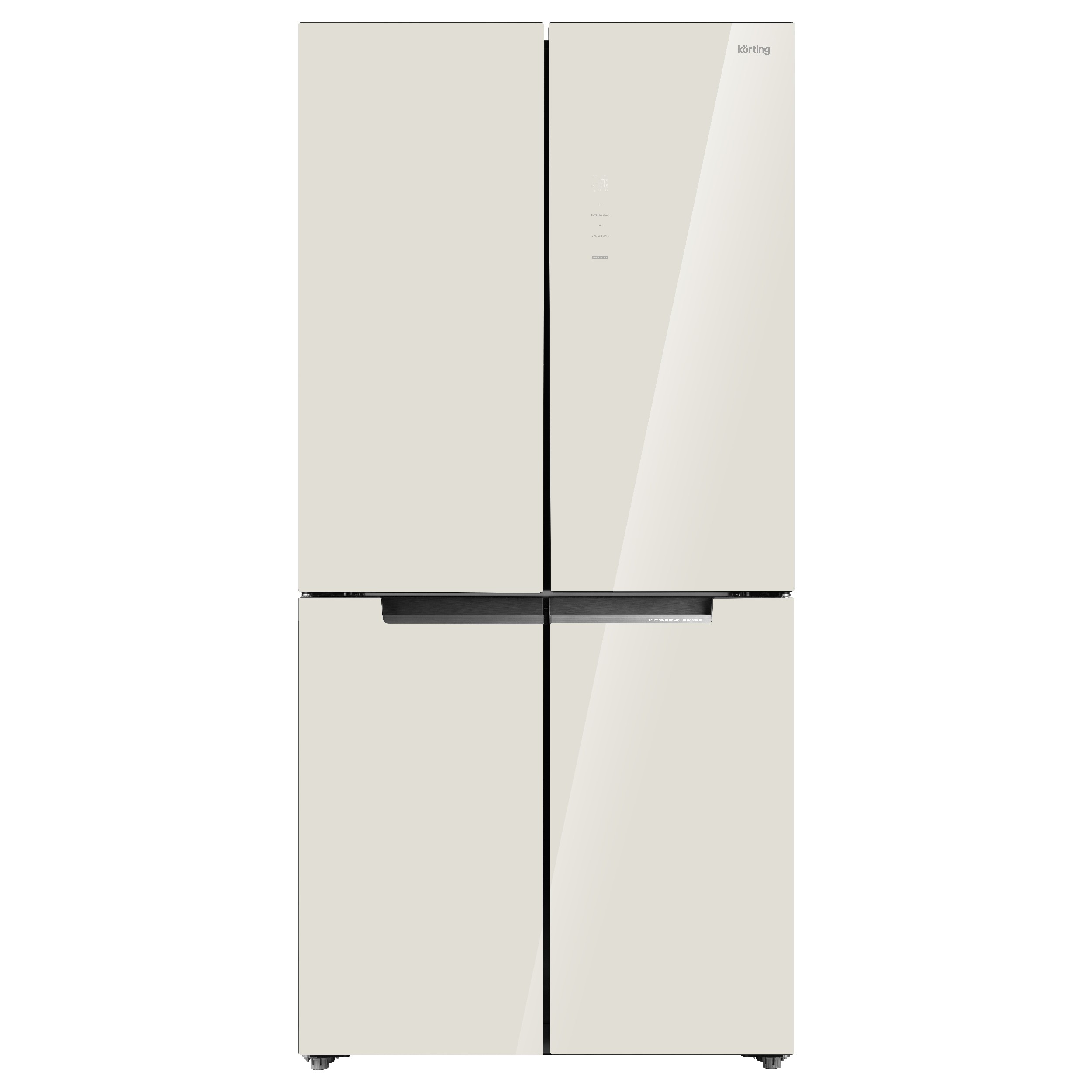 картинка Отдельностоящий холодильник Korting KNFM 84177 GB 
