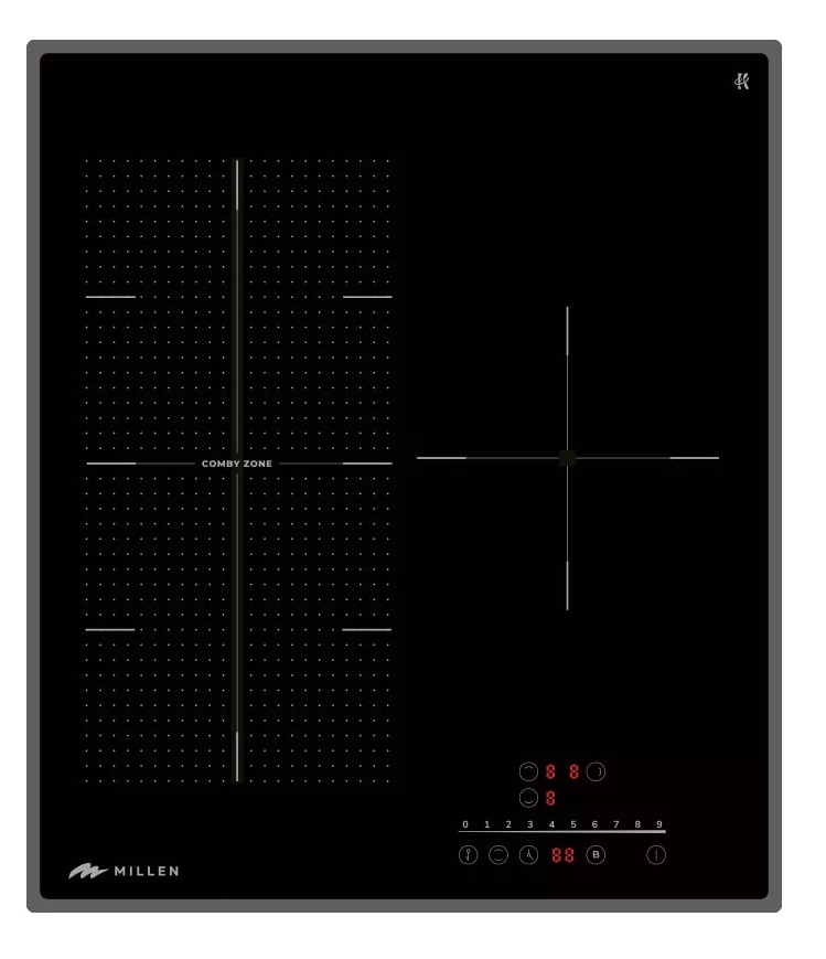 картинка Варочная панель Millen MIH 452 BL  картинка Варочная панель Millen MIH 452 BL