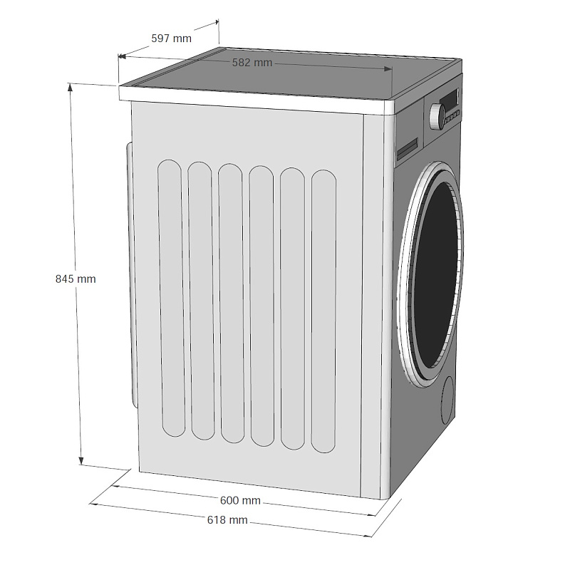 картинка Стиральная машина с паром Korting KWM 58ILS1297 S  картинка Стиральная машина с паром Korting KWM 58ILS1297 S