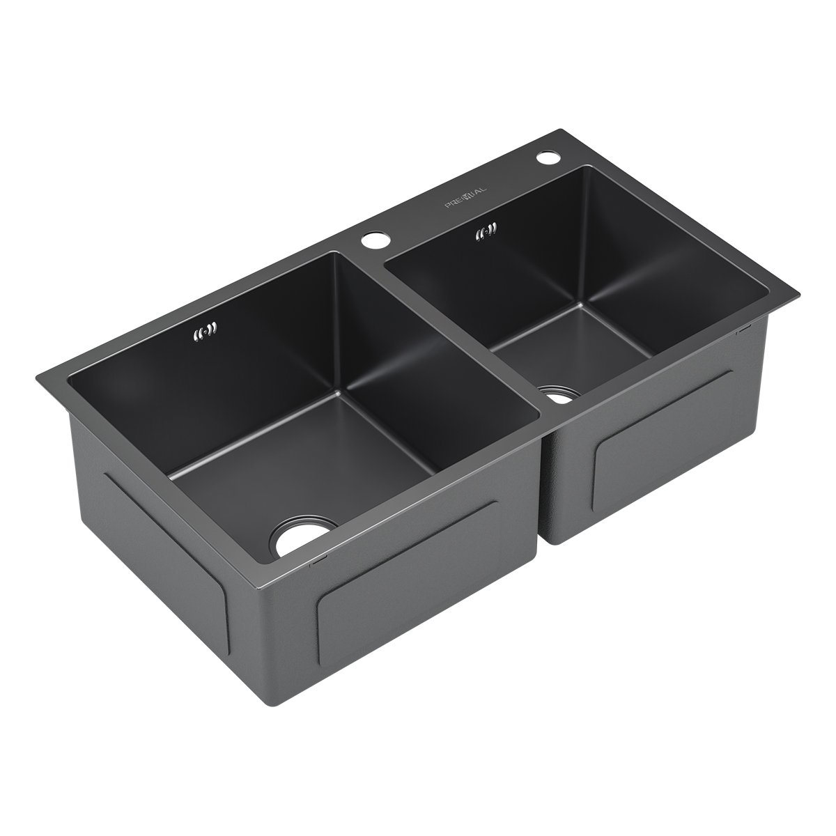картинка Кухонная мойка Premial PR7843 (G) графит  