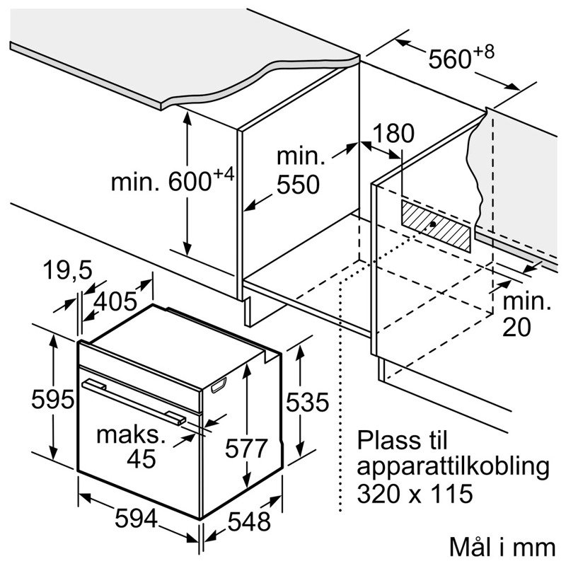 картинка Электрический духовой шкаф с функцией пароварки Bosch HSG958DB1S черный 