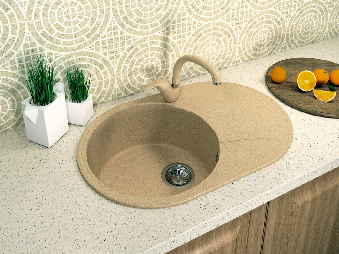 картинка Мойка для кухни Dr. Gans Smart ВИОЛА-740 