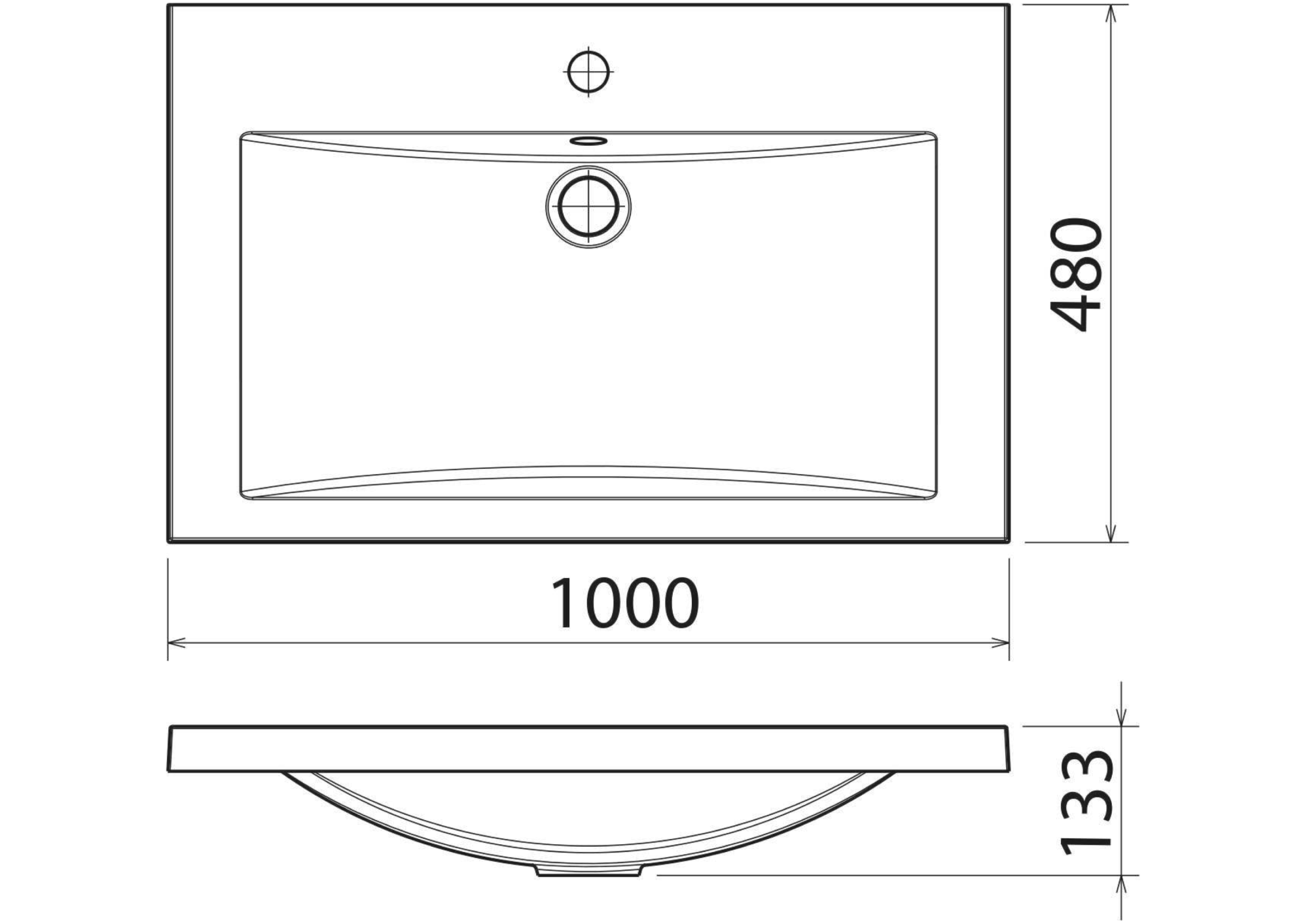 картинка Раковина Florentina Анита 900 