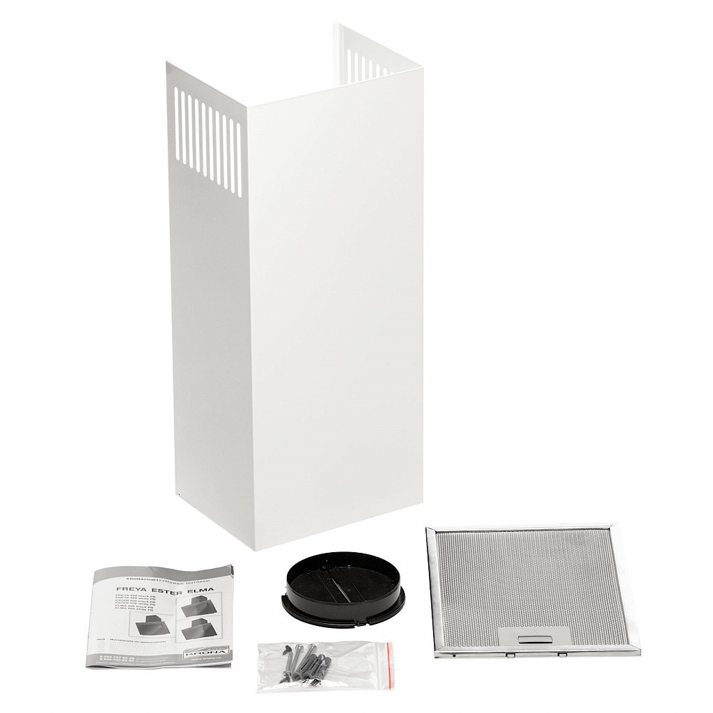 картинка Кухонная вытяжка Krona FREYA 600 WHITE PB 