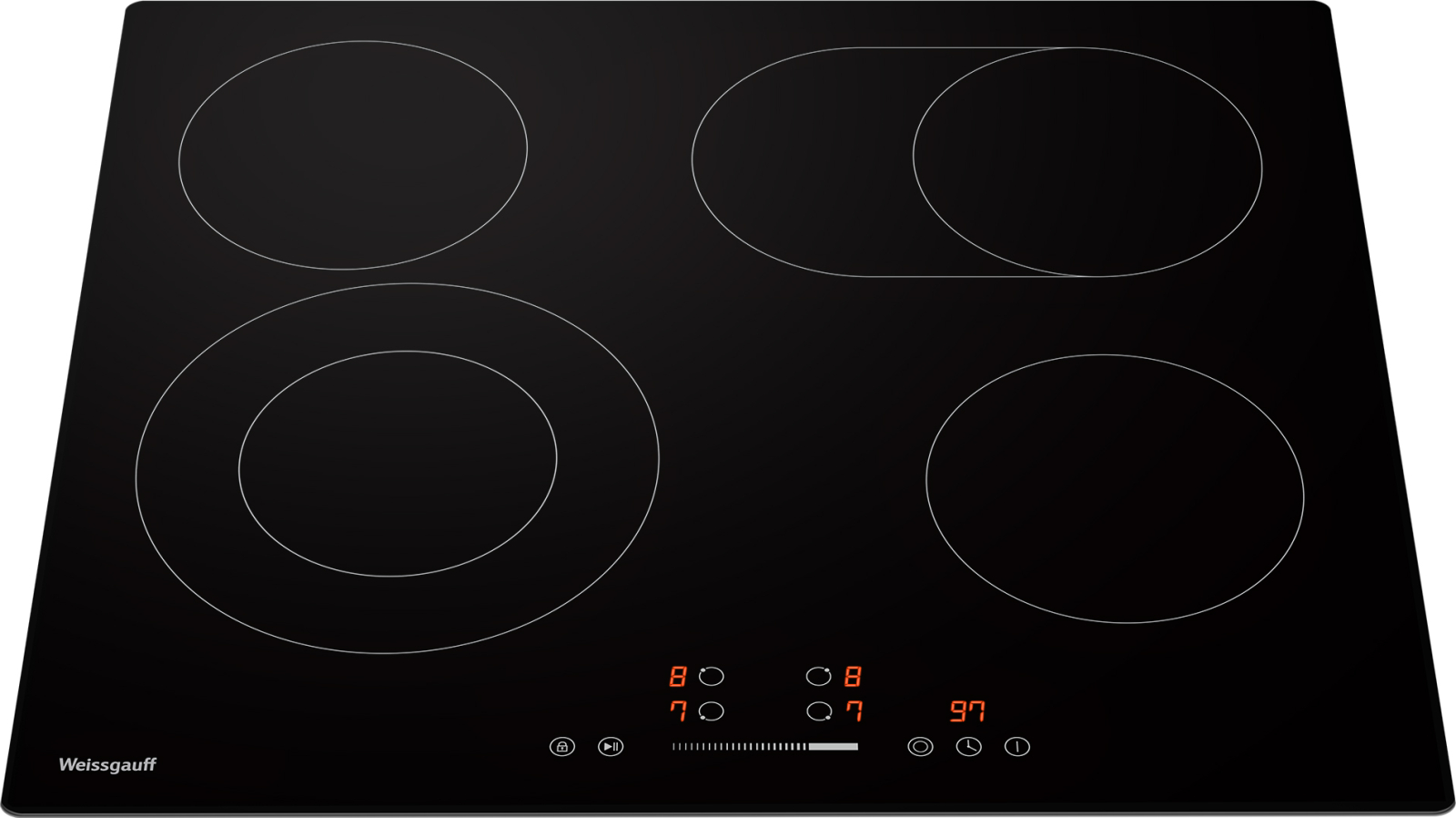 картинка Электрическая варочная панель Weissgauff HV 642 BSG 