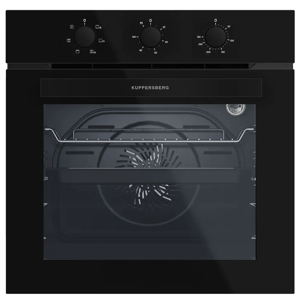 картинка Электрический духовой шкаф Kuppersberg HO 603 Black glass 
