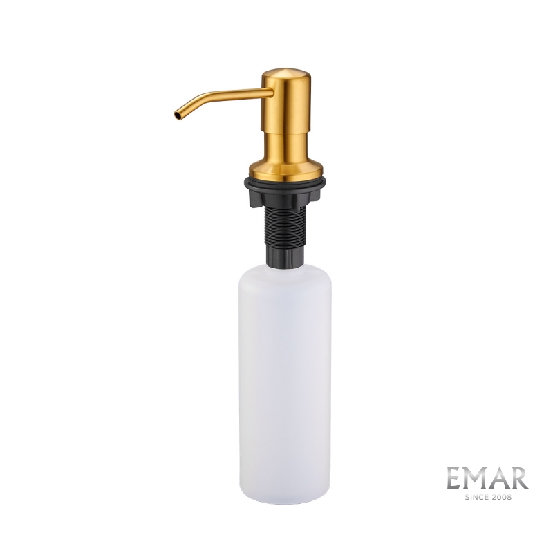 картинка Дозатор для мыла Emar ЕД-401D.PVD GOLDEN  картинка Дозатор для мыла Emar ЕД-401D.PVD GOLDEN