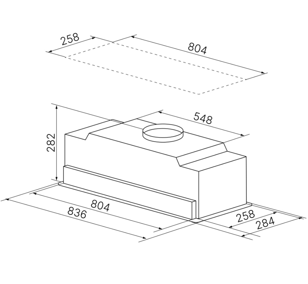 картинка Кухонная вытяжка Kuppersbusch DEL 9550.0 E 