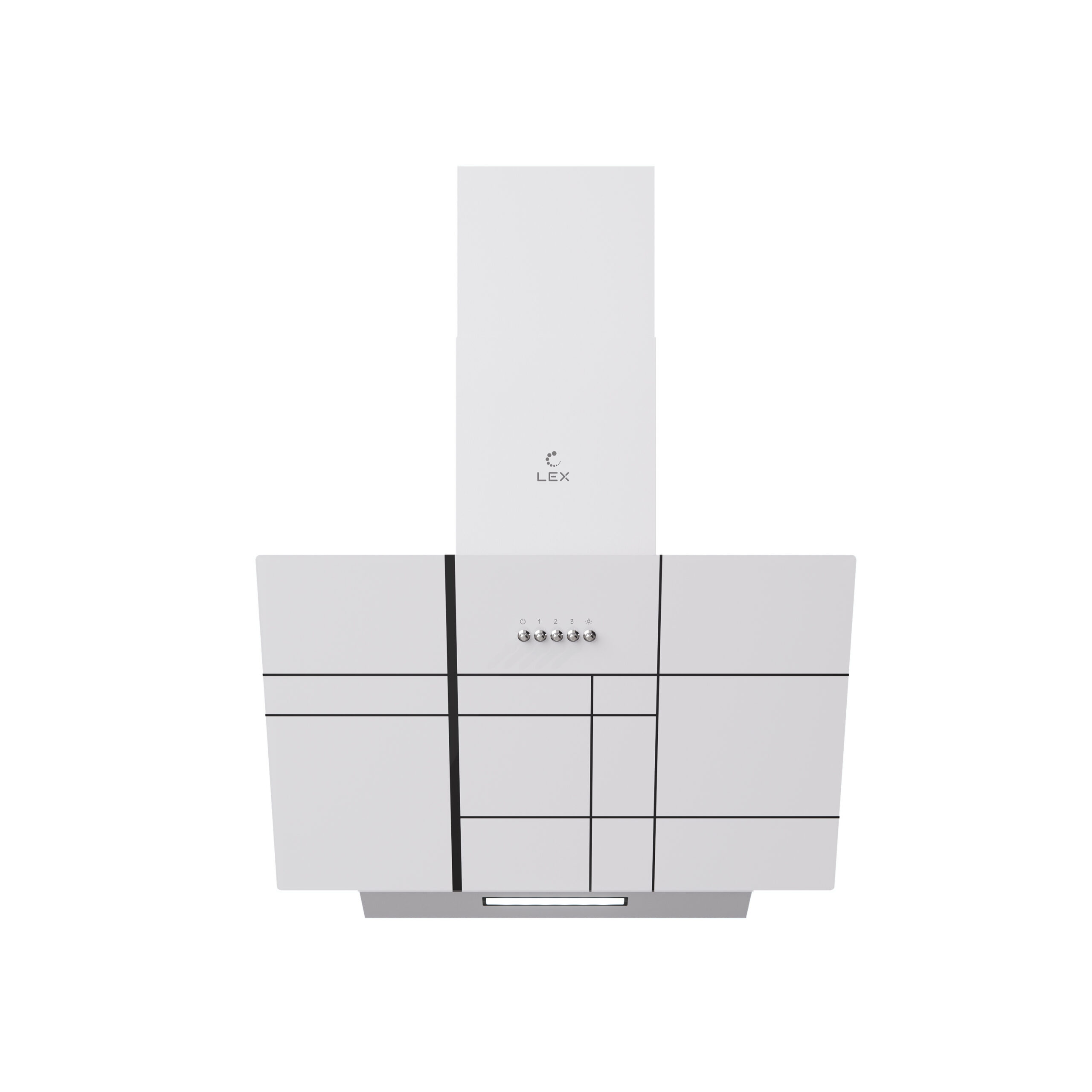 картинка Кухонная вытяжка Lex MOZA 600 R1 WHITE 