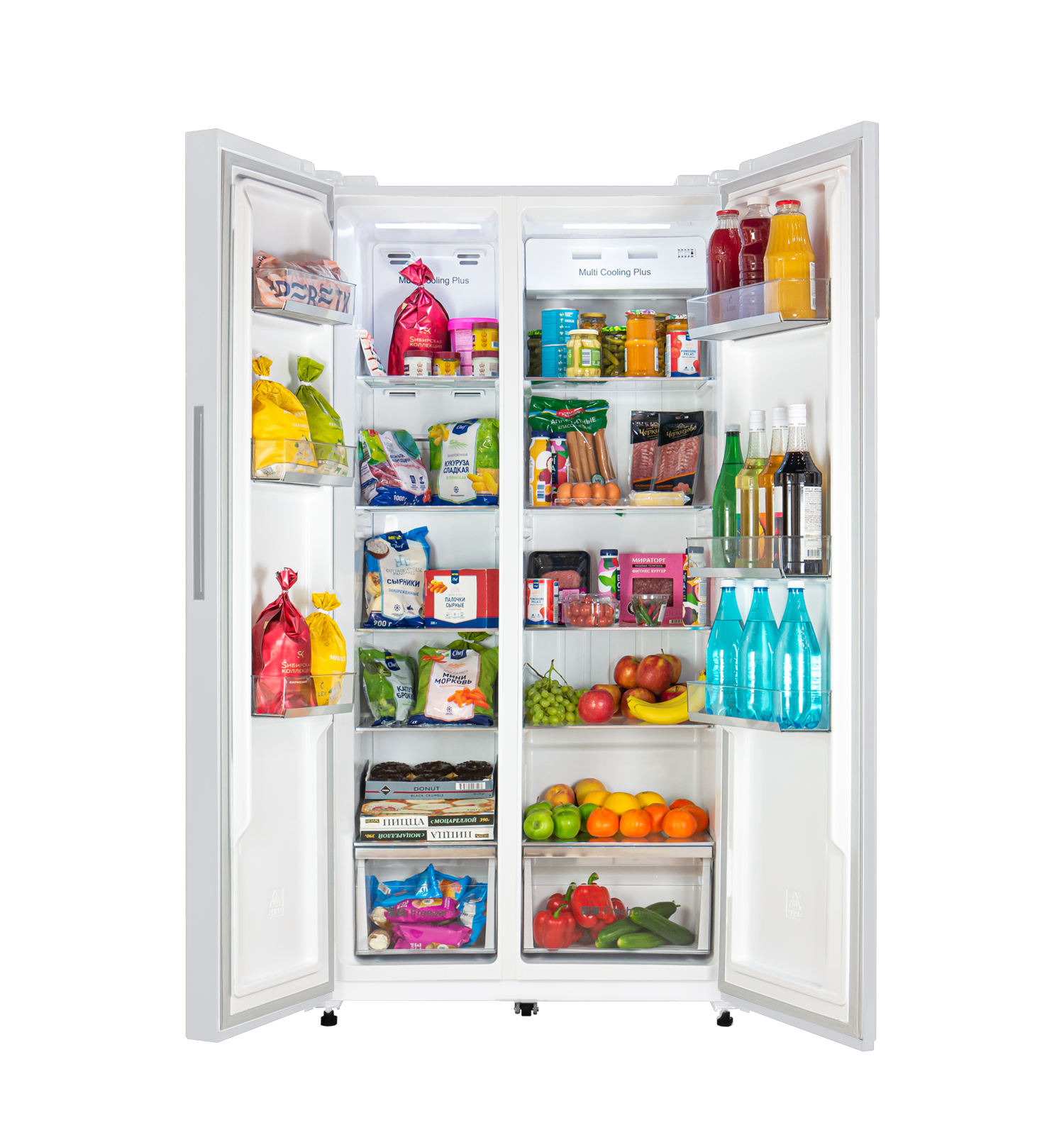 картинка Отдельностоящий холодильник Lex LSB530WID 