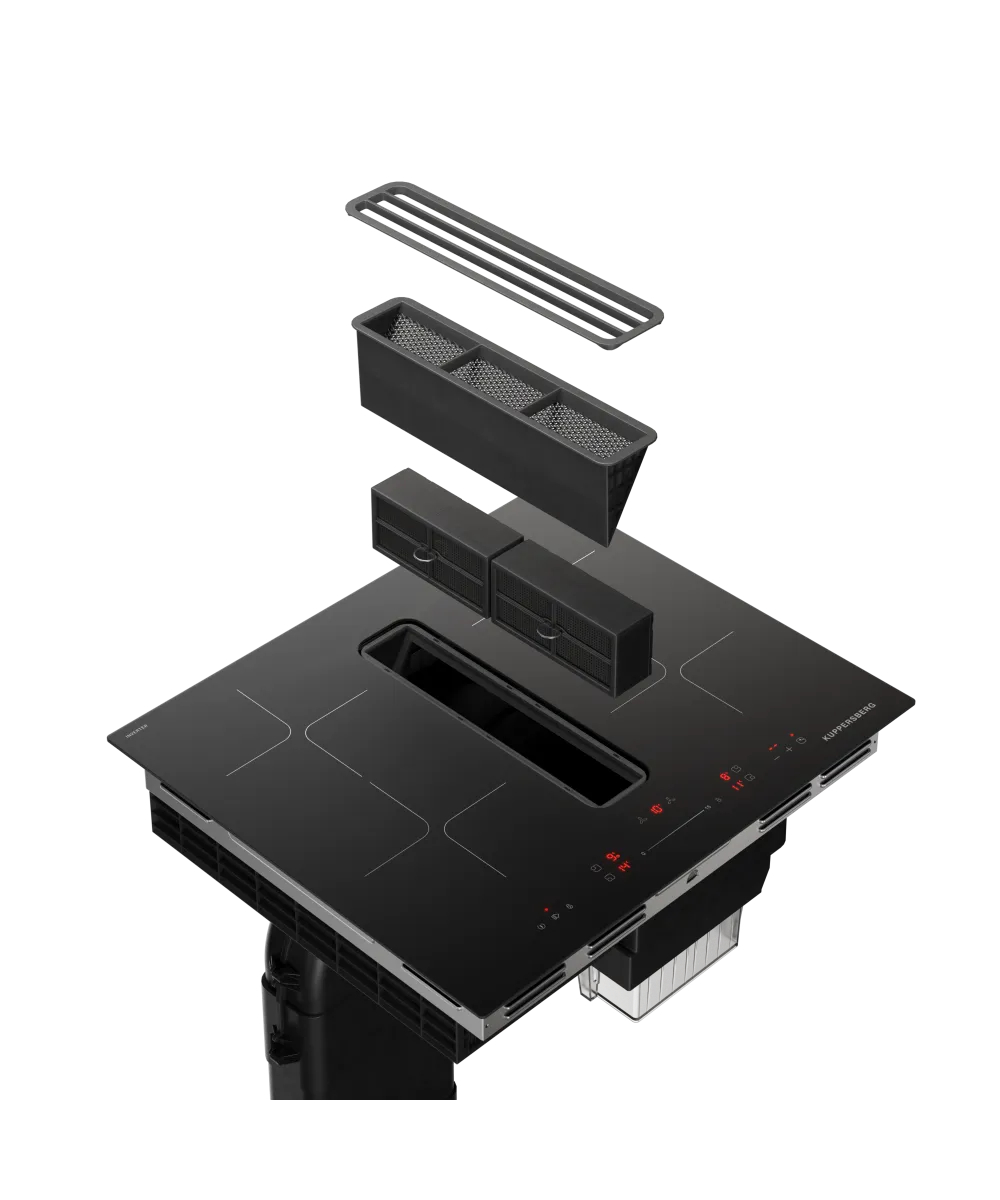 картинка Индукционная варочная панель с вытяжкой Kuppersberg IHI 690 