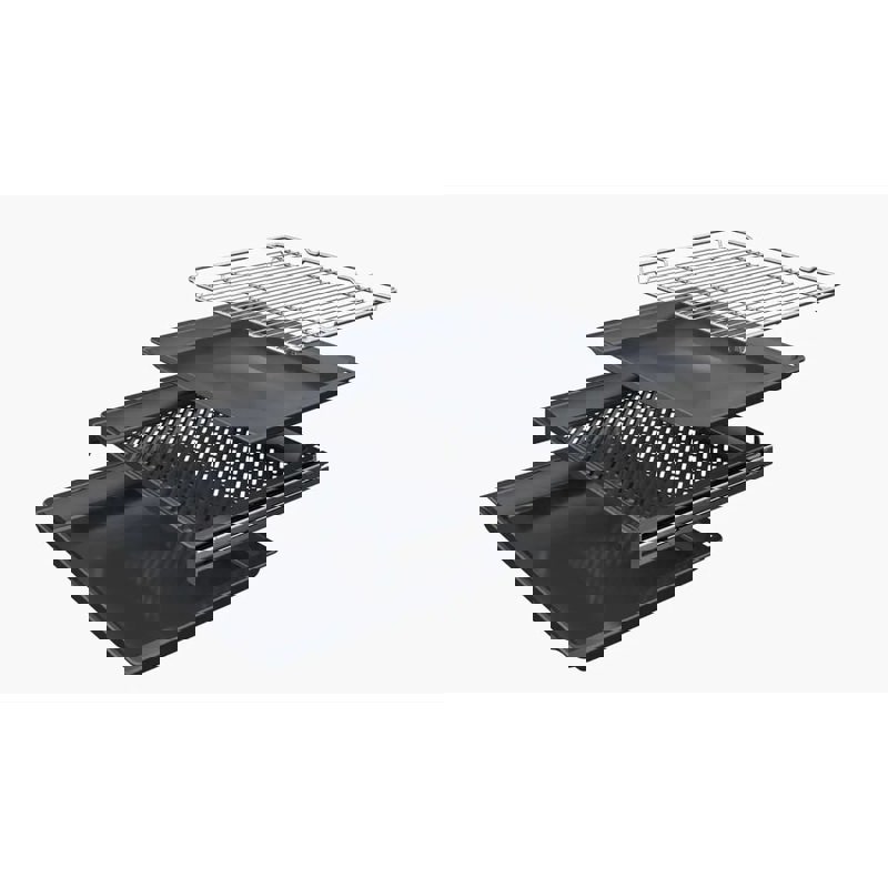 картинка Электрический духовой шкаф с функцией СВЧ Bosch HMG976KB1 черный 