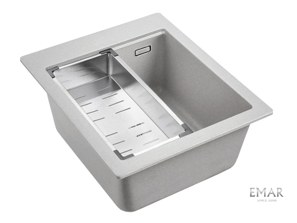 картинка Мойка для кухни Emar Quartz EMQ-1420.Q  картинка Мойка для кухни Emar Quartz EMQ-1420.Q