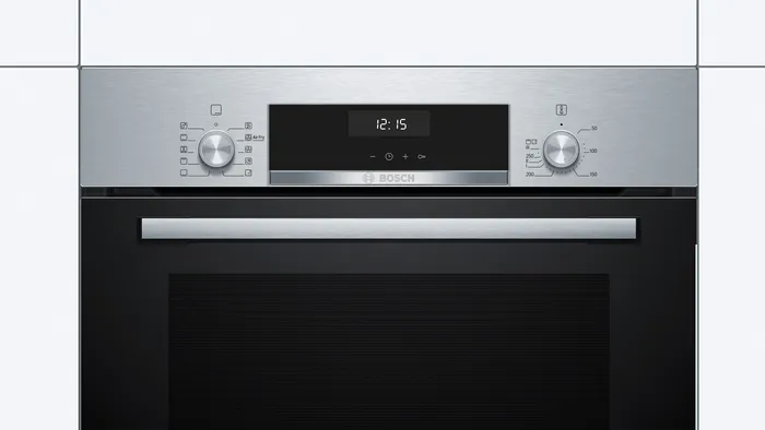 картинка Электрический духовой шкаф Bosch HBJ558YS3Q нержавеющая сталь 