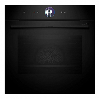 картинка Электрический духовой шкаф Bosch HBG9763B1S черный 