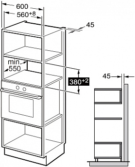 картинка Микроволновая печь De Dietrich DMG4210MB MASTER BLACK 