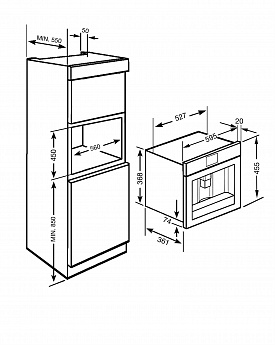 картинка Кофемашина Smeg CMS8451P кремовый 