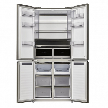 картинка Полувстраиваемый холодильник Maunfeld MFF190NFDSX 