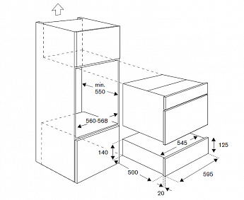 картинка Подогреватель посуды Bertazzoni WD60Z цинк 